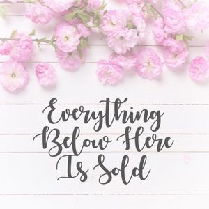 All items below are sold 💕